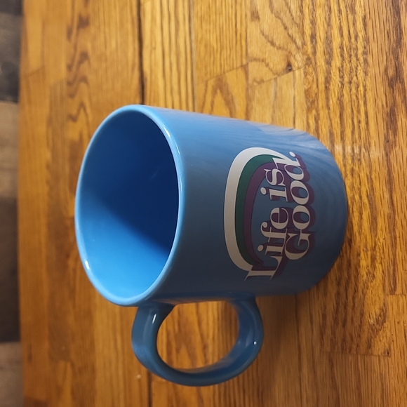 "Life is Good" Coffee Mug blue - Picture 1 of 3